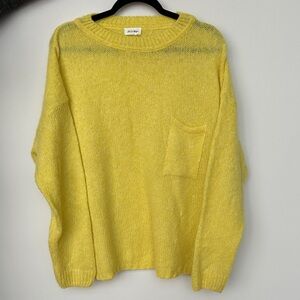 American Vintage Sunny Yellow Knit Top
